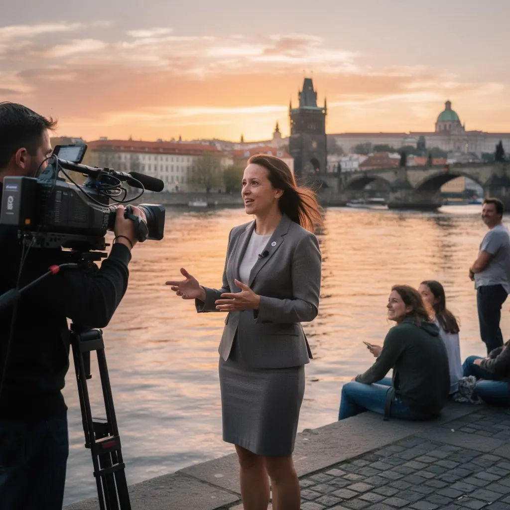 Tým kreativních pracovníků brainstormující nápady na video.